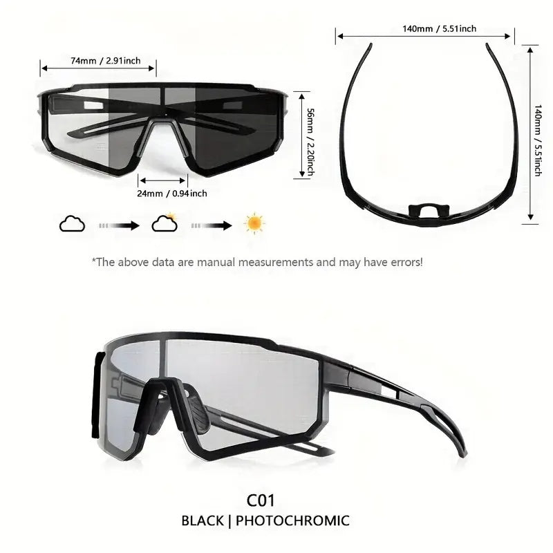 Men's Multi-Color Fashion Eyeglasses - Perfect For Daily Use