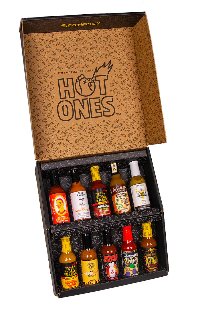 HOT ONES HOT SAUCE 10 PACK - SEASON 27 BY HOT ONES HOT SAUCE